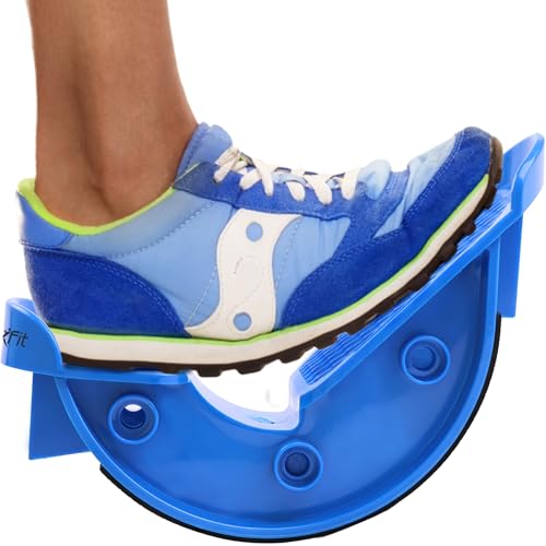 NexFit Foot & Calf Stretcher Premium Stretcher for Plantar Fasciitis Achilles Tendonitis Relief Foot Rocker with Durable Slip-Resistant Design - Stretch Guide for Effective Leg Flexibility