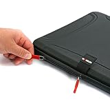 Nanuk Wodoodporne twarde etui 923 z zestawem wkładki do laptopa - czarne
