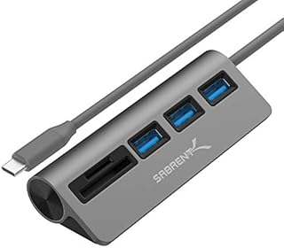 Sabrent Sabrent 3 Port USB 3.0 Hub with SD/Micro SD Card Reader (HB-U3CR).