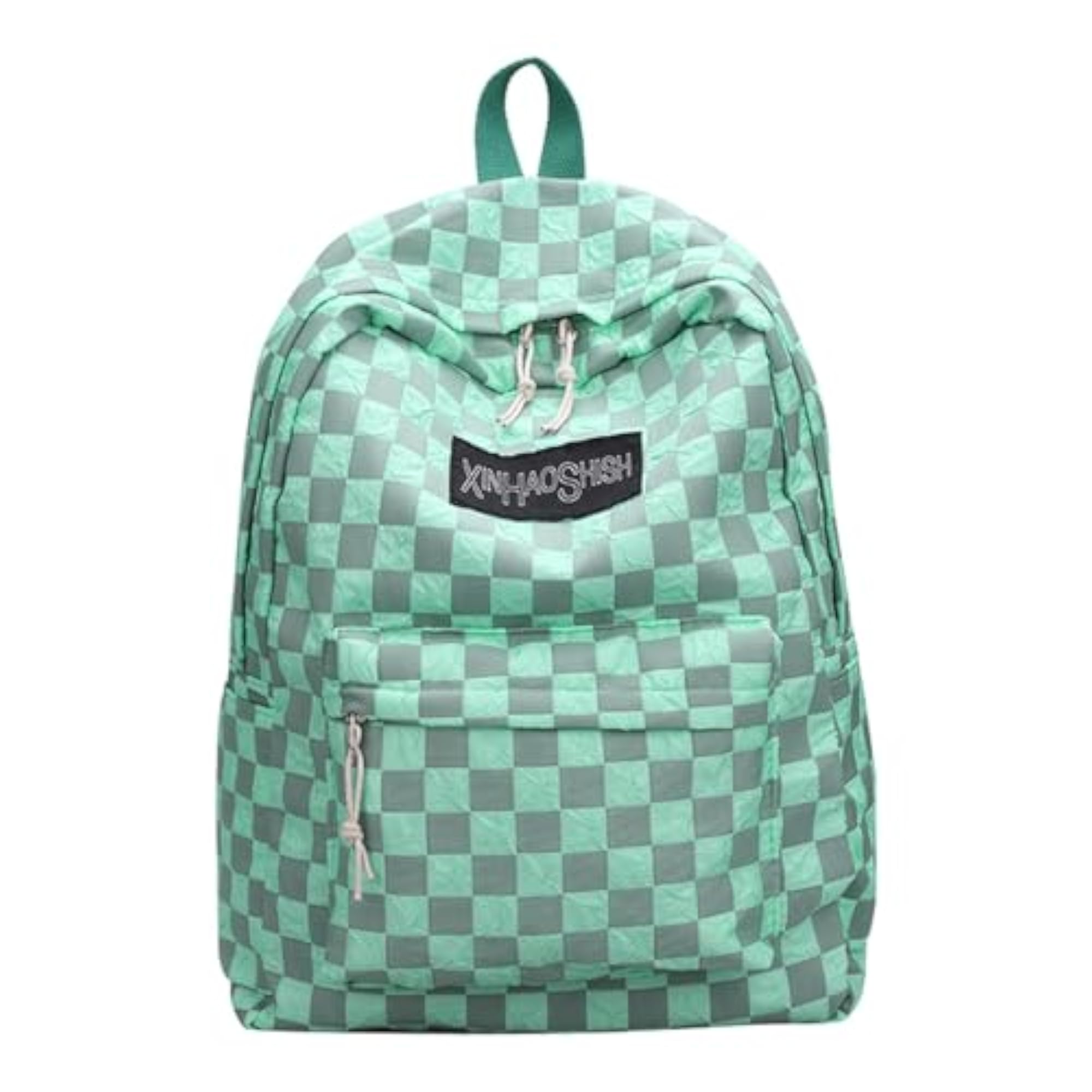 School Backpack Zipper Closure Laptop Bookbag for Teens, Blue