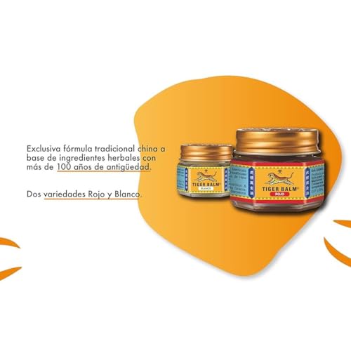 Miniatura 5 de Tiger Balm Rojo – Bálsamo Original para Masajes con Efecto Calor, Alivio Muscular y Articular, Fórmula Tradicional con Canela, Clavo, Mentol y Alcanfor – 19 g