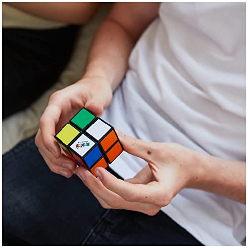 Cubo Di Rubik, Duo Pack Con L'originale 3X3 E Il Mini 2X2, Classico Rompicapo Ad Abbinamento Di Colori, Per Adulti E Bambini Dagli 8 Anni In Su - 7