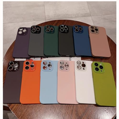 Coque rigide mate iPhone 15 Pro Max avec protection objectif intégrée - 6
