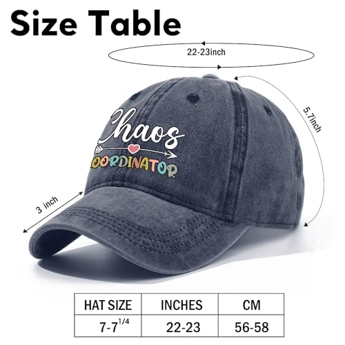 Image of Humor Saying Adjustable Washed Cotton Baseball Cap, Funny Retro Trucker Hat Gift for Men Women Dad Husband Coworker