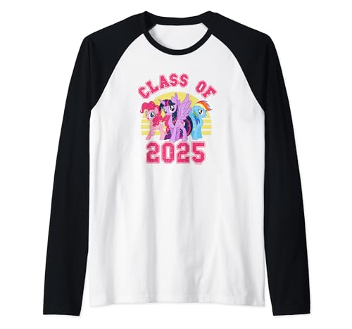 Raglan Baseball Tee My Little Pony 2025 maillot manches trois quarts pour fans de dessin animé