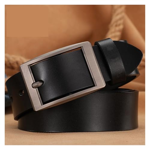Ceinture en cuir hommes noir vintage l'accessoire idéal contre l'usure des sangles classiques - 2