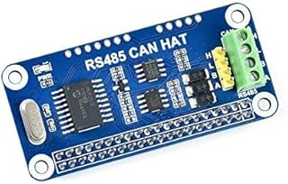 Waveshare RS485 CAN HAT Supports Raspberry Pi Series Boards Allows Stable Long-Distance Communication
