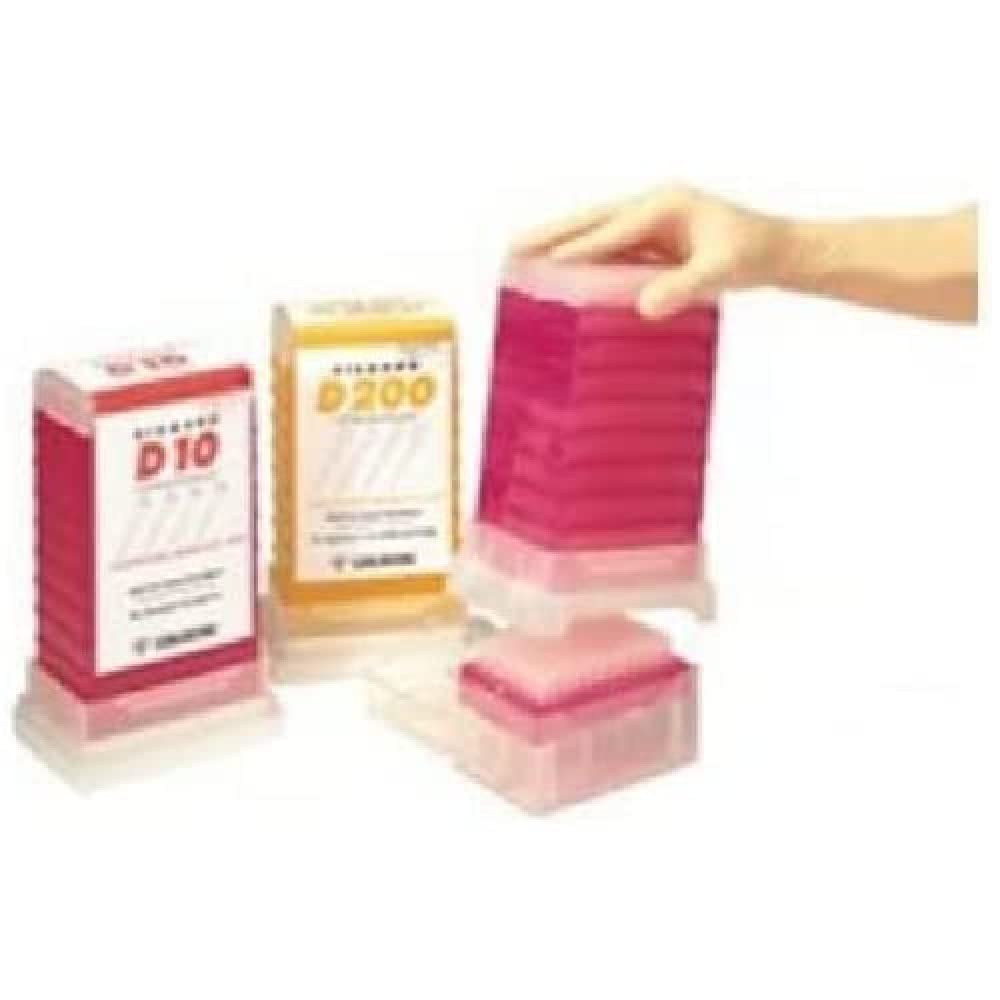 Gilson 7 – 4352 Tower Pack Original Pipeta puntas para pipetman mikroliterpipetten, DL10, 0,1 µl) de 10 µl) (960 unidades)
