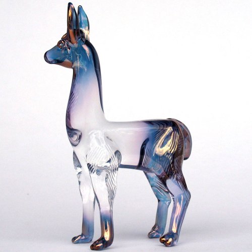 Prochaska Gallery Hand Blown Glass Llama Figurine #TOP4
