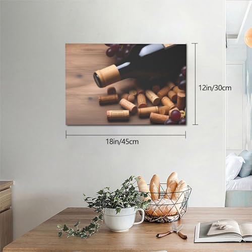 Impression sur toile bouteille de vin, le cadeau idéal pour passionnés de déco - 6