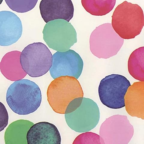 i.st home Klebefolie Bunte Punkte Julia Bunte Punkte Selbstklebefolie 45 cm x Punktemuster Selbstklebefolie Cover