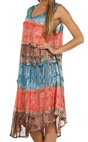 Image of Sakkas Desert Sun Caftan Dress /Cover Up