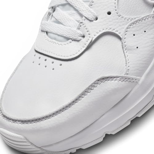 Image of Nike Air Max SC Leather Men's Shoes (10) White /White-White