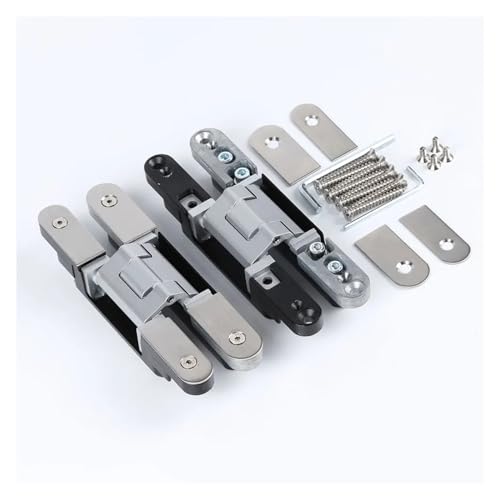 Charnière invisible 3D pour aligner facilement une porte lourde