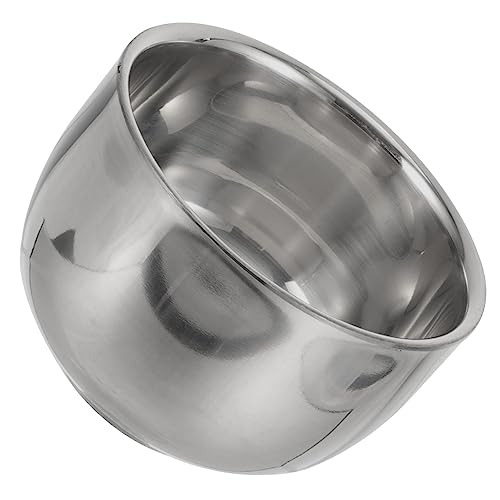 Baluue Men's Shaving Bubble Bowl Anti-slip Design Barbershop Shaving Soap Lathering Bowl Random Style