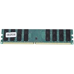 Tangxi Memoria DDR2, DDR2 RAM, 4GB Meomory 800MHz PC2-6400 240Pin, Memoria de Escritorio Placa Base AMD, Totalmente Compatible para computadora de Escritorio