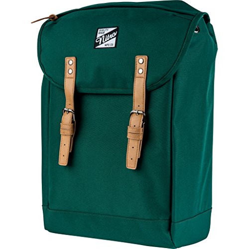 VENICE URBANER FREIZEIT DAMEN HERREN RUCKSACK IM RETRO LOOK MIT GEPOLSTERTEM 15'' LAPTOP FACH SCHULRUCKSACK WANDERRUCKSACK STREETPACK, Ponderosa, 28