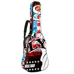 Housse de transport étanche pour guitare avec bandoulière réglable Violet zébré, Multicolore 09, 42.9×16.9×4.7 in… - Les Beatles, Paul McCartney, John Lennon, RIngo Starr, George Harrison