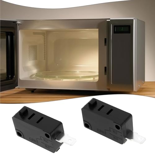 EMSea 5 Stück Ersatzteil für Mikrowellentürschalter KW3AT-16 16 A 125 VAC 10 A 30 VDC (3 X Normalerweise Offener Und 2 X Normalerweise Geschlossener Schalter)