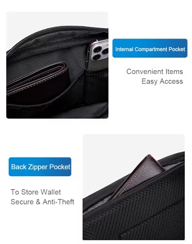 Premium Waterproof Lightweight Cross-body Sling Shoulder Chest Bag for Unisex Men and Women Business Casual Travel4