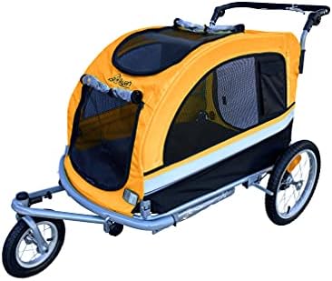 booyah large pet bike trailer