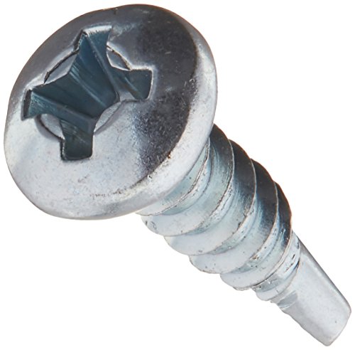 Tornillos autoperforantes Hillman 6-20x1/2 zinc 100 pzas miniatura 1