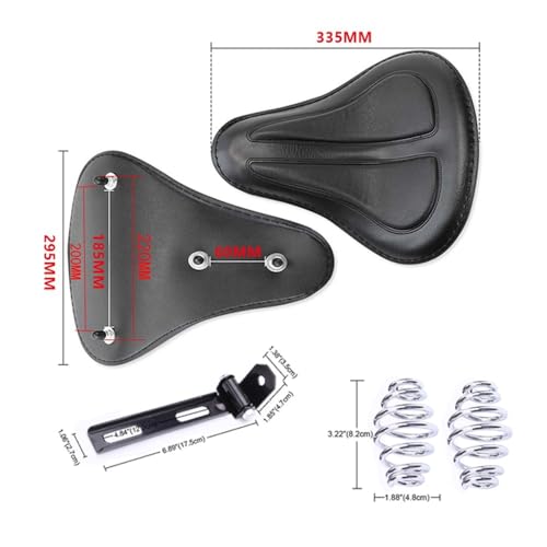 Selle conducteur pour customisation moto vintage look authentique chopper et bobber