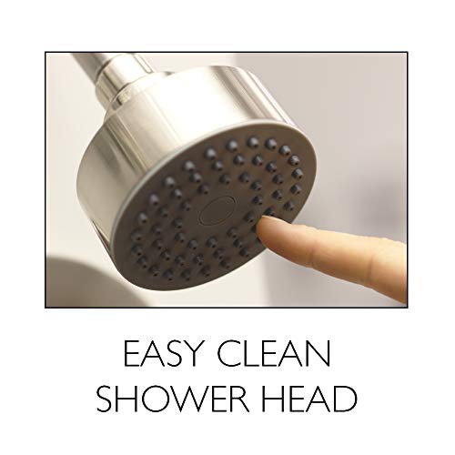 Image of Design House 595116 Middleton II Transitional 3-Function Shower Head for Bathroom, Oil Rubbed Bronze