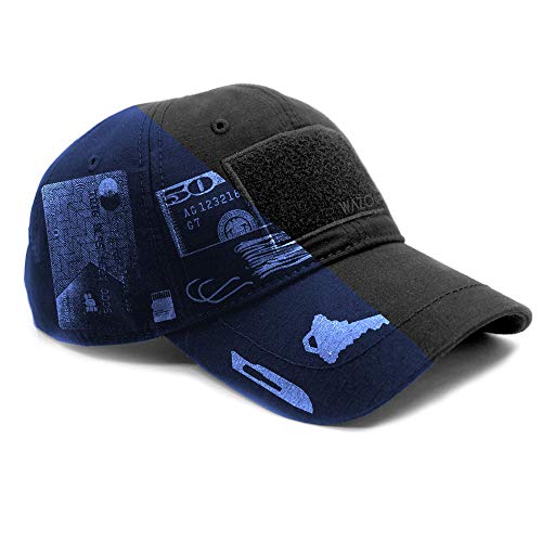 Wazoo Survival Gear, LLC Blacticool Cache Cap | Tactical Cap with 6 Hidden Pockets Wazoo Survival Gear, LLC Blacticool Cache Cap | Tactical Cap with 6 Hidden Pockets