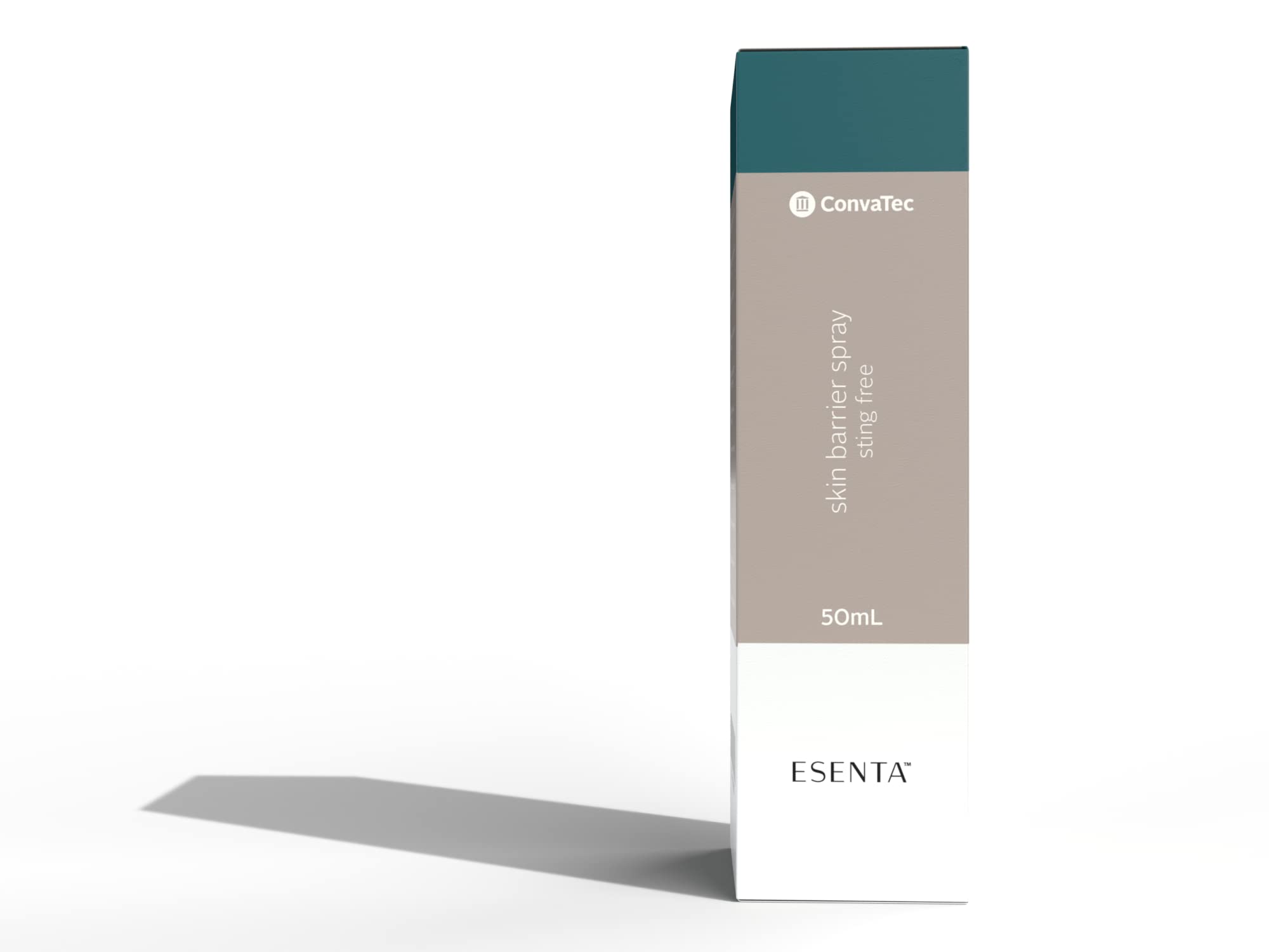ESENTA Hautschutz-Spray 50 ml - schützt die Haut in der Nähe von Stomata und Wunden - trocknet die Haut nicht aus - ideal für den täglichen Gebrauch zur schnellen Anwendung - Herstellung ohne Latex