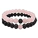 KSQS Couple Distance Bracelets for Lovers Ying Yang Balance 8 mm Beads for Women&girl Christmas Birthday Valentine's Day