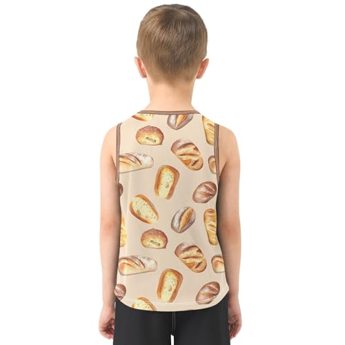 Baby Boys Sleeveless Tank Top Bakery Toddler Athletic Vest 3-10T3