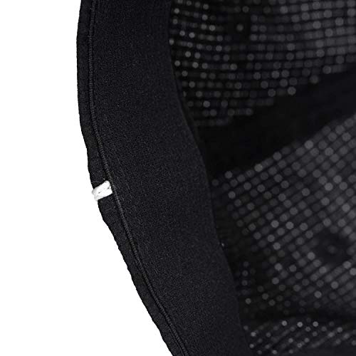 image for FitsT4 Sports FitsT4 Referee Hat Black with White Stripes Official Cap