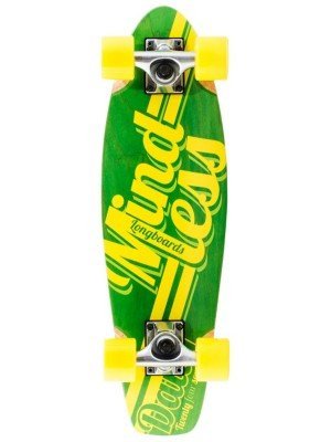 Mindless Longboards Stateside Longboard Mindless Daily in Bamboo, 7 or 8 Ply, Green and Yellow