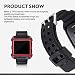 Bandmax TPU Fitbit Blaze Smart Watch Bands with Protective Case,Silica gel Waterproof&Shockproof...