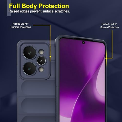 Image of Zapcase Back Case Cover for Realme 15 Pro 5G | Compatible for Realme 15 Pro 5G Back Cover | Liquid Silicon Magic Case with Camera Protection | Sapphire