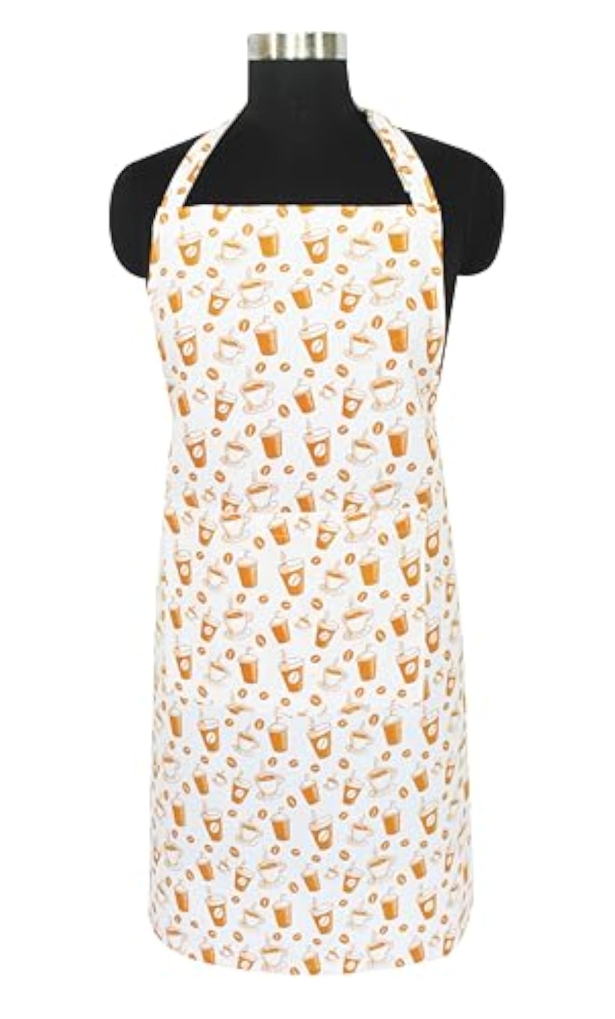 100% Cotton Adjustable Kitchen Apron with Pockets, 1 pc