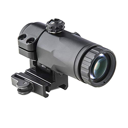 Meprolight Magnifier For Reflex & Red Dot Sights With Adaptor + Lens Cleaning Kit And Cloth (Tactical Side Flip Adaptor) #TOP1