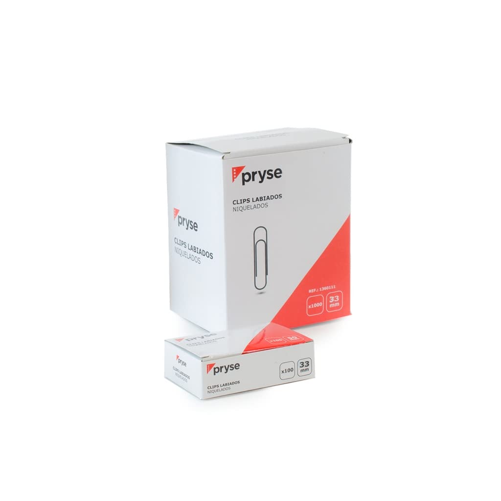Pryse 1360111 - Clips, 33 mm, 10X100