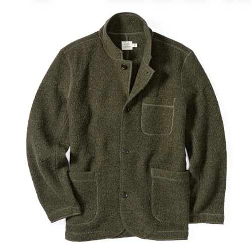 ジ*ン様 Product Twelve BOILED WOOL JACKET×P Disana Organic Boiled Wool Jacket - Little Spruce Organics