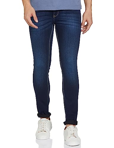 Image of Spykar Men's Mid Rise Skinny Jeans