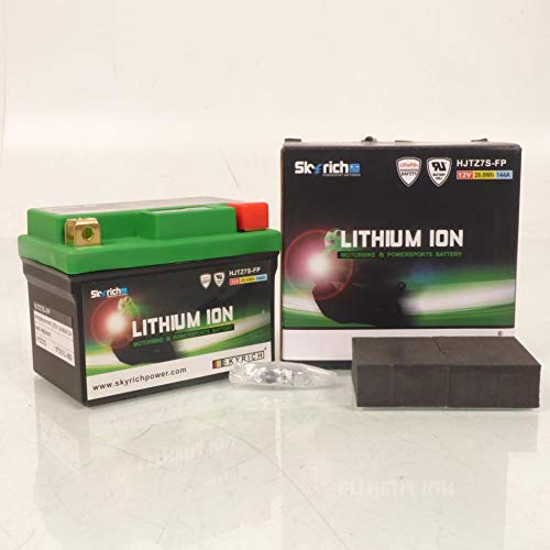 Batteria al litio Skyrich per Quad Kawasaki 450 Kfx R 2008-2014 YTZ7S-BS / 12V 6Ah