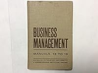 Business Management Manuals 13 To 16 B010OQ4172 Book Cover