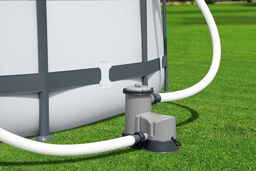 Pompe de filtration 5678 L grand débit pour eau de piscine cristalline