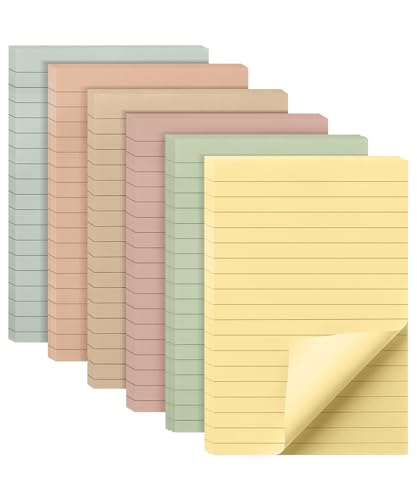 Mr. Pen Lined Sticky Notes, 4x6 Pads