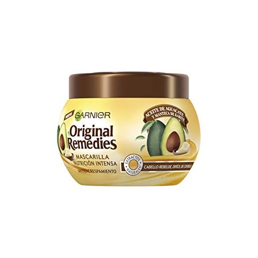 ORIGINAL REMEDIES mascarilla aguacate y karite 300 ml