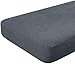 Hokway Couch Cushion Slipcovers Sofa Cushion Covers Jacquard Stretch Cushion Protectors(Gray, Sofa Cushion)