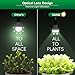 SANSI Dimmable Grow Light Bulb, Full Spectrum with Remote Control, Auto On Off Timing 4 8 12 Hrs, 5W PAR20 (75 Watt Equiv) Grow Lamp with Optical Lens for High PPFD, Energy Saving for Indoor Plants