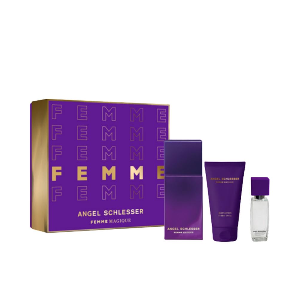 Set Angel Schlesser Femme Magique Edt 100Ml Body 100MlMini 15Ml