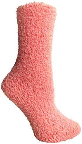 120 Pack of Yacht & Smith Women Fuzzy Socks Crew Socks, Warm Butter Soft (9-11)2